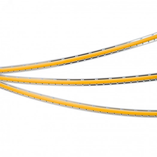 Лента COB-X480-10mm 24V Warm3000 (10 W/m, IP20, 5m, FreeCut) (Arlight, Свободная резка)