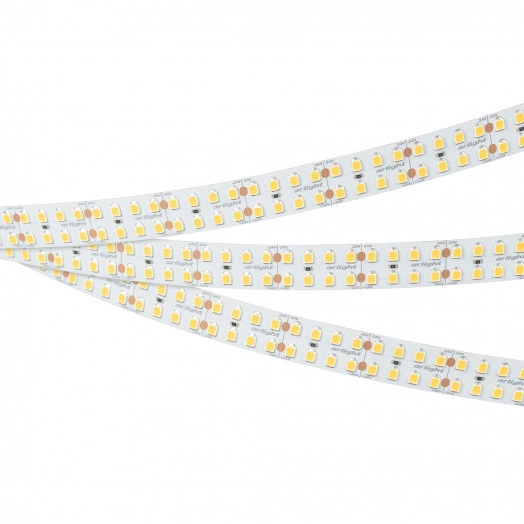 Лента LED RT-A320-15mm 24V Warm3500 (24 W/m, IP20, 2835, 5m) (ARL, высок.эфф.150 лм/Вт)