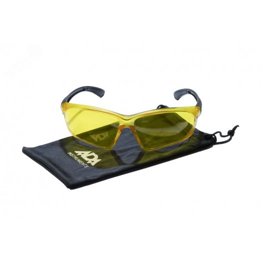 Очки защитные желтые VISOR CONTRAST