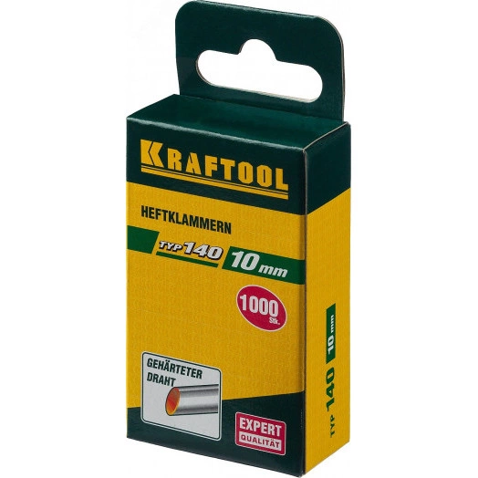 Скобы для степлера тонкие тип 140 10 мм 1000 шт