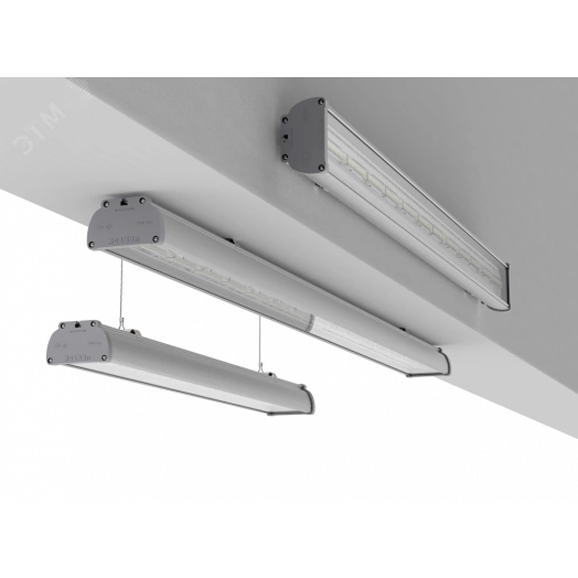 Светодиодный светильник VARTON Айрон 2.0  36 Вт 4000 K 1190х109х66 мм класс защиты IP67 с акриловым рассеивателем аварийный автономный постоянного действия Teletest