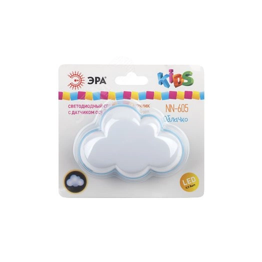 Ночник NN-605-LS-W белый (12/240/1440)