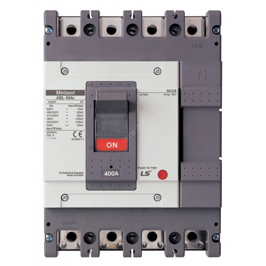 Автоматический выключатель ABN404c (42/37кА 380/415В) 4Р) 400A