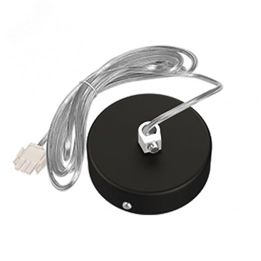 Комплект для подключения к сети Х-line подвесной (провод 2м) RAL9005 черный муар 5-жильный