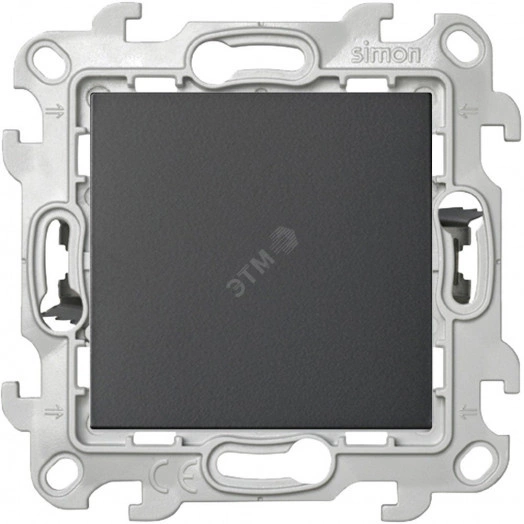 Выключатель кнопочный Push&Go, графит