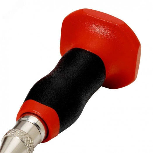 Кернер автоматический с протектором, наконечник 3.5 мм, корпус 11 мм, с регулировкой силы удара 20 - 50 Н, 95 мм