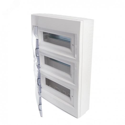 Бокс настенный 36 модулей, пластик, IP40, серия Standart (КНО-36Д), EBX50-3/36-40