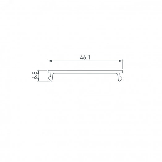 Экран SL-LINIA45-FANTOM-2000 Frost (ARL, Пластик)