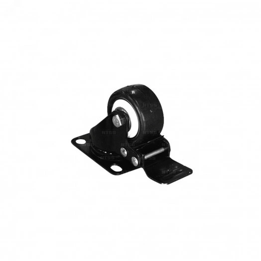 Ролик для напольных шкафов с тормозом