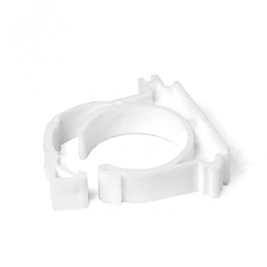 Опора 20 мм PPR, с креплением, белая