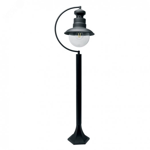 Светильник НТУ-60w столб Е27 IP44 черный