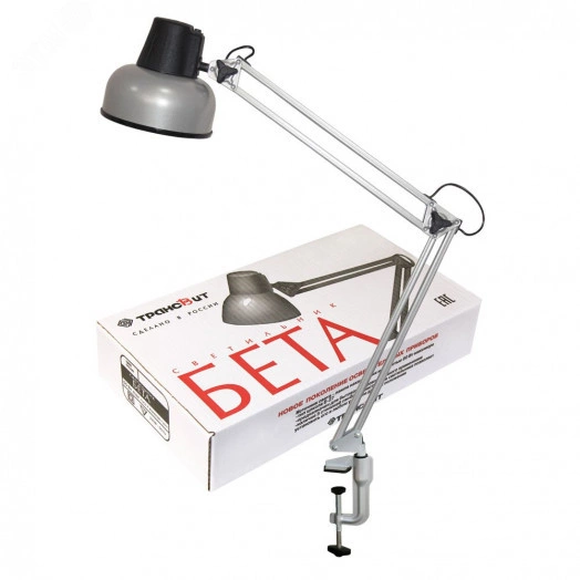 Светильник Бета 60Вт кронштейн серебристый Е27 без лампы