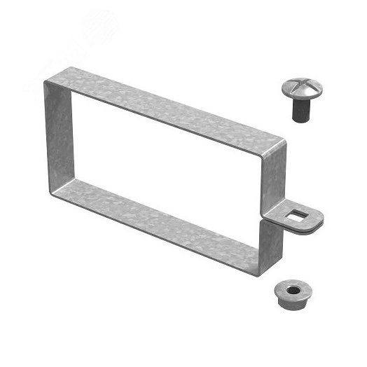 Хомут крышки лестничного лотка ЛКР 600х110, толщ. 1,0 мм, Сендзимир цинк