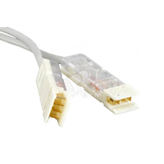 Патч-корд 110 тип-110 тип 4 пары категория 5e LSZH серый (2м)