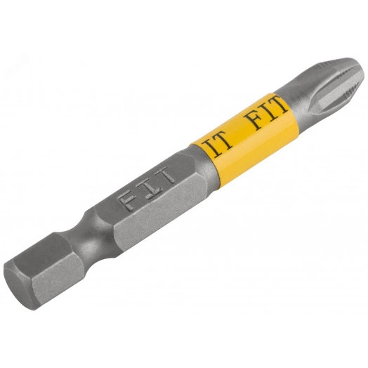 Биты кованые сталь S2 односторонние 50 мм PH3 Профи 2 шт блистер