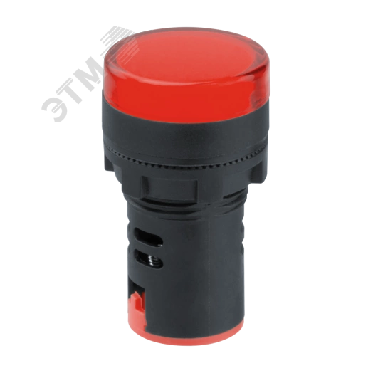 Лампа индикаторная NBI-I-AD22-230-R красная d22мм 230В AC/DC