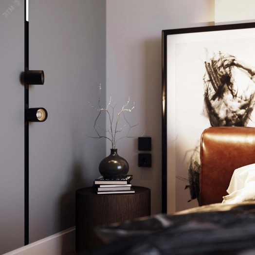 Светильник MAG-SPOT-25-R65-5W Warm3000 (BK, 30 deg, 24V) (, IP20 Металл, 3 года)