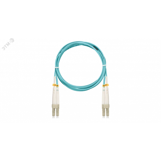 Шнур оптический соединительный мм 50/125 OM3 LC/UPC-LC/UPC двойной LSZH