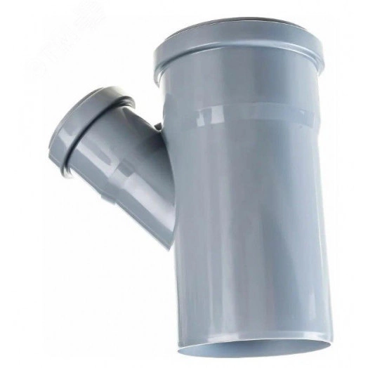 Тройник канализационный (полипропилен) 75x50/45град.