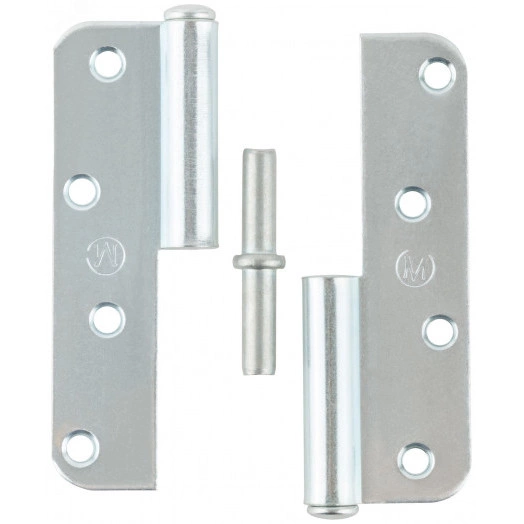 Петля накладная оцинкованная, тип ''ПН'', 110 мм, левая''