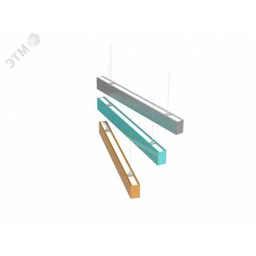Светильник светодиодный ДПО/ДСО-15Вт 4000К X-Line DALI Черный