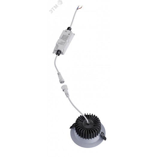 Светильник светодиодный ДВО-Д02-12-40-4K-IP65