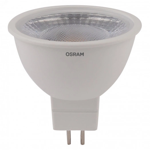 Лампа светодиодная LED 4Вт GU5.3 4000К 300лм 230V FR MR16 (замена 50Вт) OSRAM LS