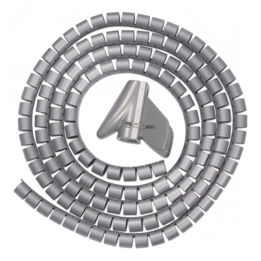 Рукав для кабеля пластиковый спиральный д.15 мм (2 м) и инструмент ST-15