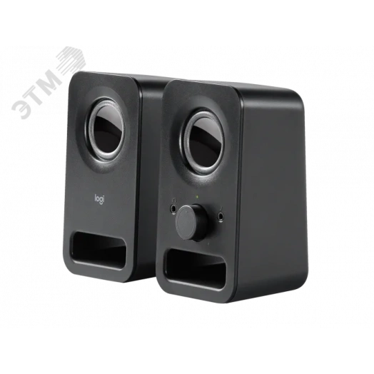 Колонки компьютерные Z150, 2.0, 2 х 3W, mini-jack 3.5мм, питание от сети, черный