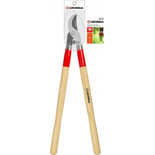 Плоскостной сучкорез с деревянными рукоятками W-700