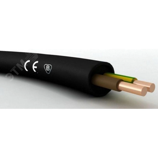 Кабель силовой ВВГнг(А)-LS 2х1,5 ОК (N)-1 ТРТС