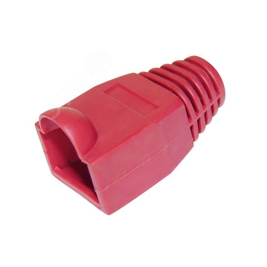Колпачок изолирующий для разъемов RJ-45. красный,