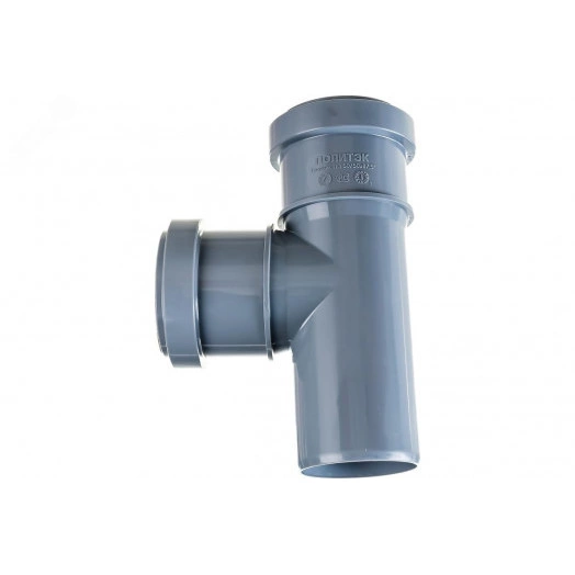Тройник канализационный 87.5 град. 50 х 50