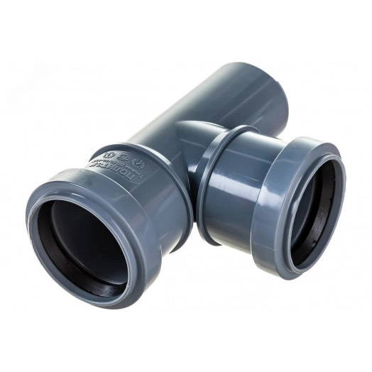 Тройник канализационный 87.5 град. 50 х 50