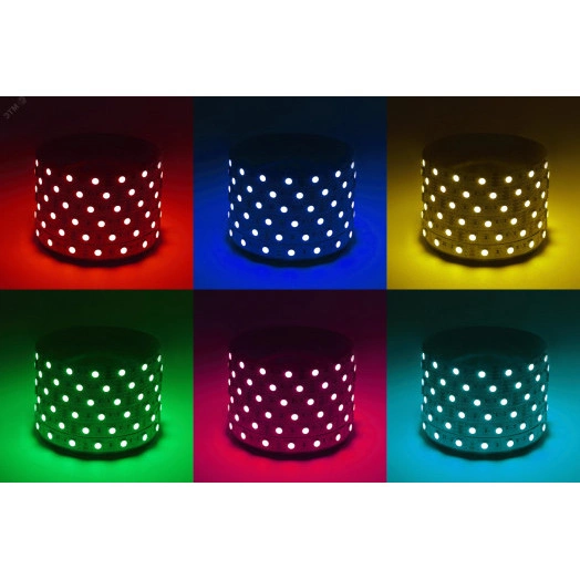 Светодиодная лента LS5050-14,4-60-12-RGB-IP20-1 year-50m RGB 50м