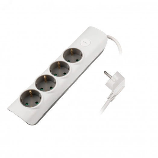 Удлинитель ET-04-500W (4 x 5,0) заземл., выкл. JAZZway