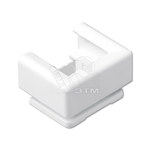 Ввод для кабельных каналов 15х15 белый