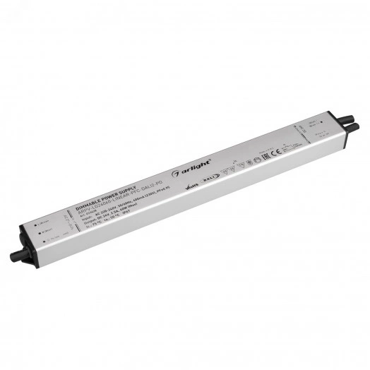 Блок питания ARPV-LG24060-LINEAR-PFC-DALI2-PD (24V, 2.5A, 60W) (, IP67 Металл, 5 лет)
