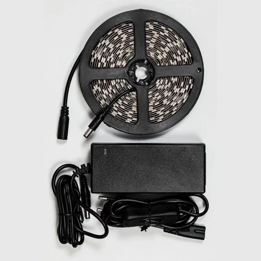 Лента светодиодная LEDх60/м 3м 14.4w/m драйвер 12в дневной