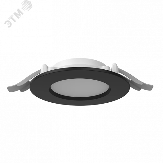 Светильник светодиодный ДВО-DL-01 Slim 13Вт 3000К 120*37мм IP65/40 черный опал DALI