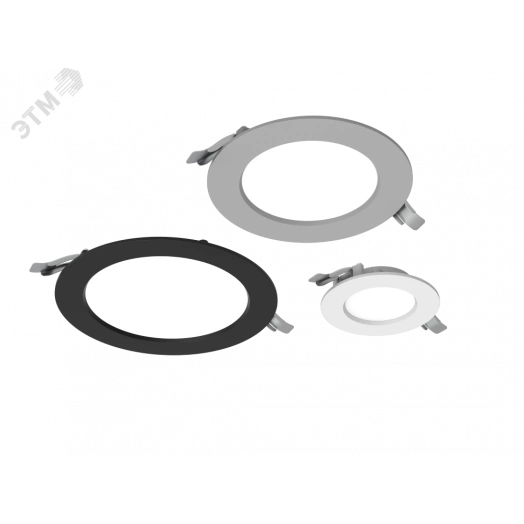 Светильник светодиодный ДВО-DL-01 Slim 13Вт 3000К 120*37мм IP65/40 черный опал DALI