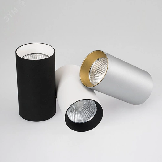 Светильник накладной SP-POLO-R85-1-15W Warm White 40deg (White, White Ring) (ARL, IP20 Металл, 3 года)