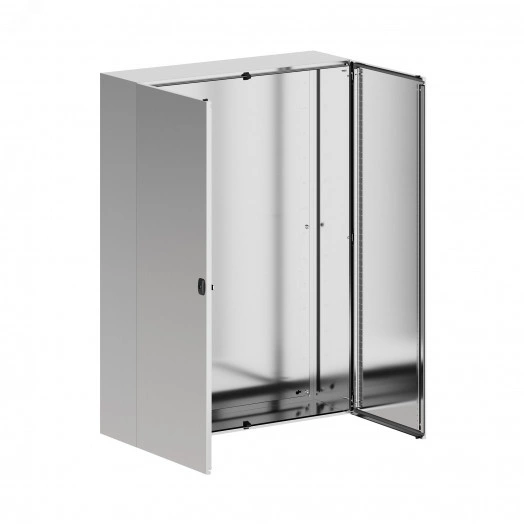 Корпус навесной STH с М/П с двустворчатой дверью, нержавеющая сталь AISI316, ВхШхГ 1400x1000x300 мм, без фланца