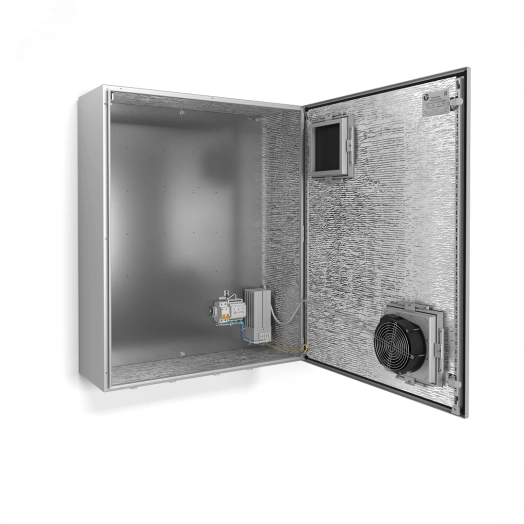 Термошкаф с обогревом и активной вентиляцией, IP55, -50град. до +50град.С, 800x1000x300 мм