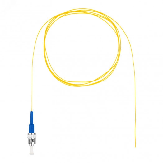 Шнур оптический монтажный (пигтейл), ST, OS2, нг(А)-HF, желтый, 1,5 м