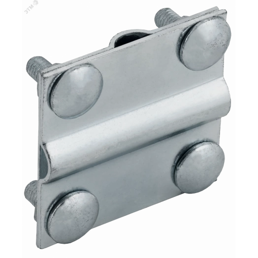 Зажим крестообразный полоса/пруток-полоса/пруток 40/12мм оцинкованная сталь HDZ IEK