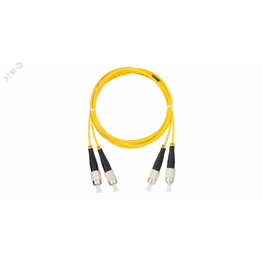 Шнур оптический соединительный SM 9/125 OS2 FC/UPC-FC/UPC двойной LSZH
