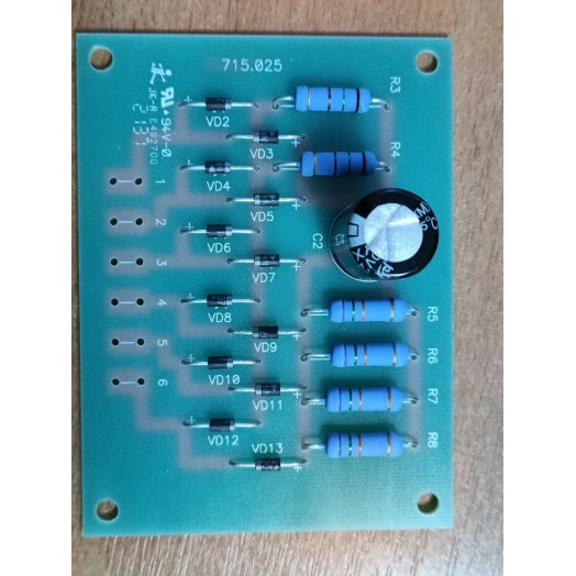 Плата защиты тиристоров ВДУ-506 Плата защиты тиристоров ВДУ-506
