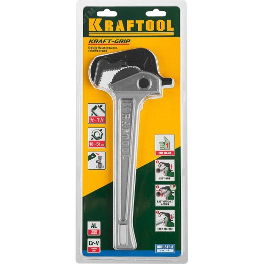 Трубный ключ быстрозажимной MASTERGRIP, 1.5''