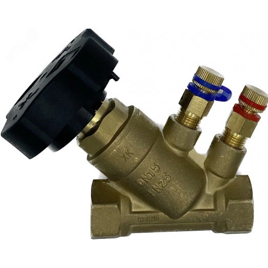 Клапан запорно-балансировочный SBV32DA вн.резьба DN32  PN16